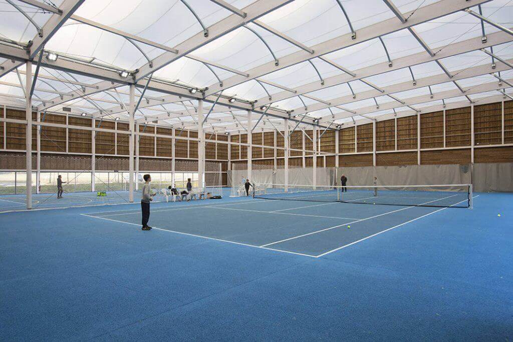 Construction d'une halle de tennis à Chavenay (78)