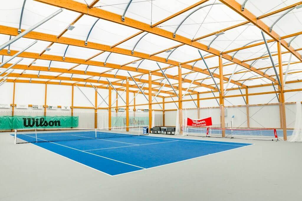Construction d'un tennis indoor à Combourg