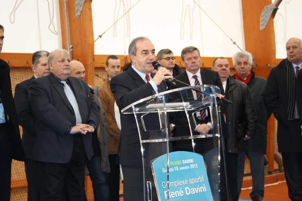 JEAN GACHASSIN INAUGURATES THE SMC2 INDOOR TENNIS COMPLEX IN ISTRES (BOUCHES-DU-RHÔNE)