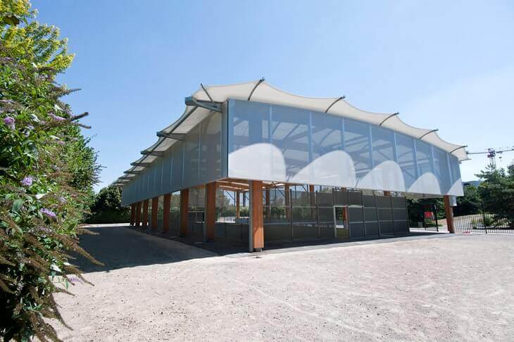 mini arena avec couverture et façades textile – lille (59)