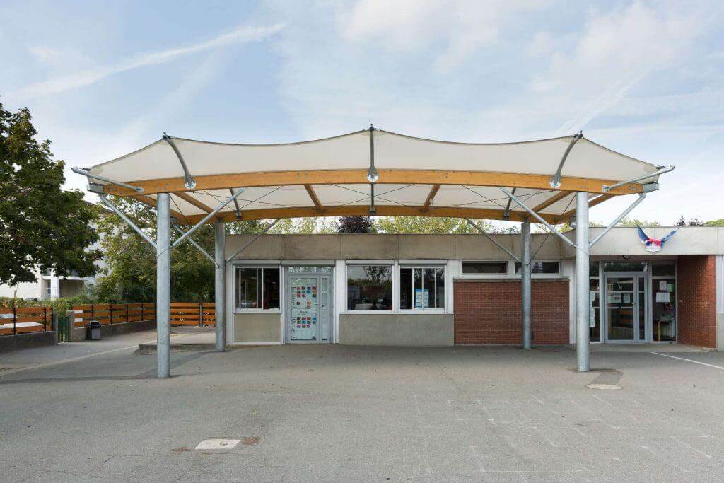 Préau scolaire - Ramonville Saint Agne - Angela Davis (31)