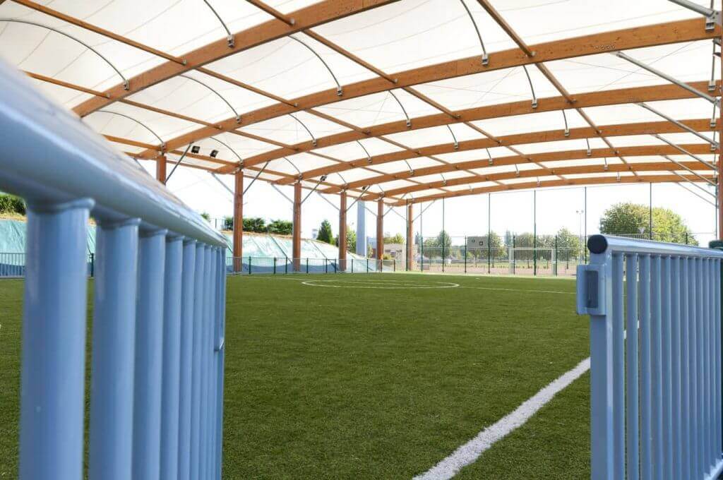 Construction de preau sportif – petite-forêt (59)