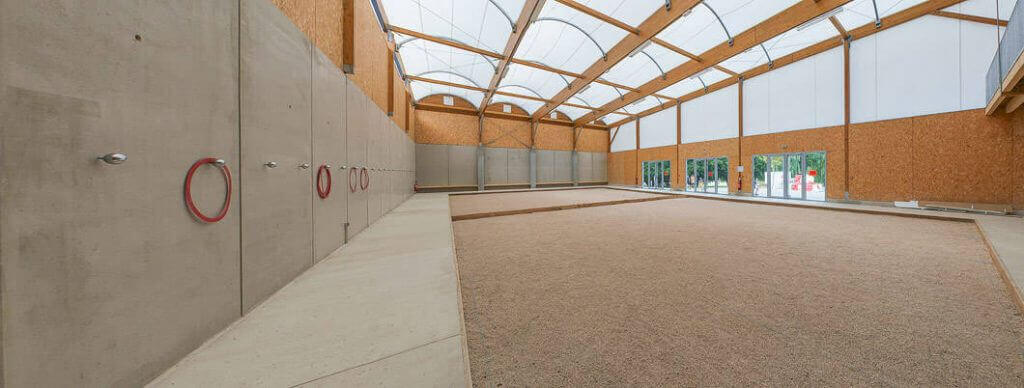 Construction de boulodrome – leguevin (31)