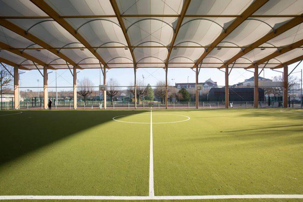 Construction de preau sportif – poissy (78)