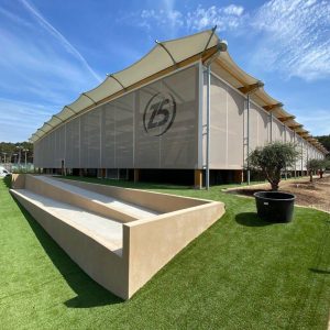 Salle de foot couverte