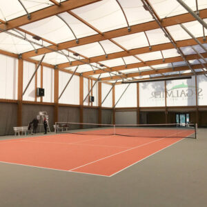 tennis hall - Saint Galmier (France)