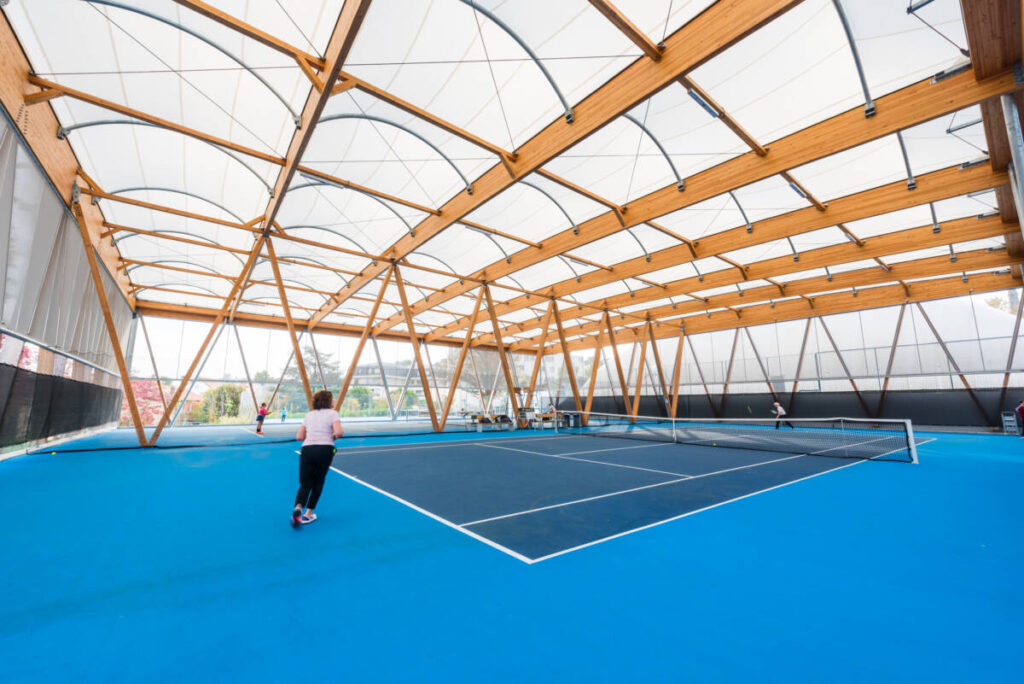Covered outdoor tennis - Meudon (France)
