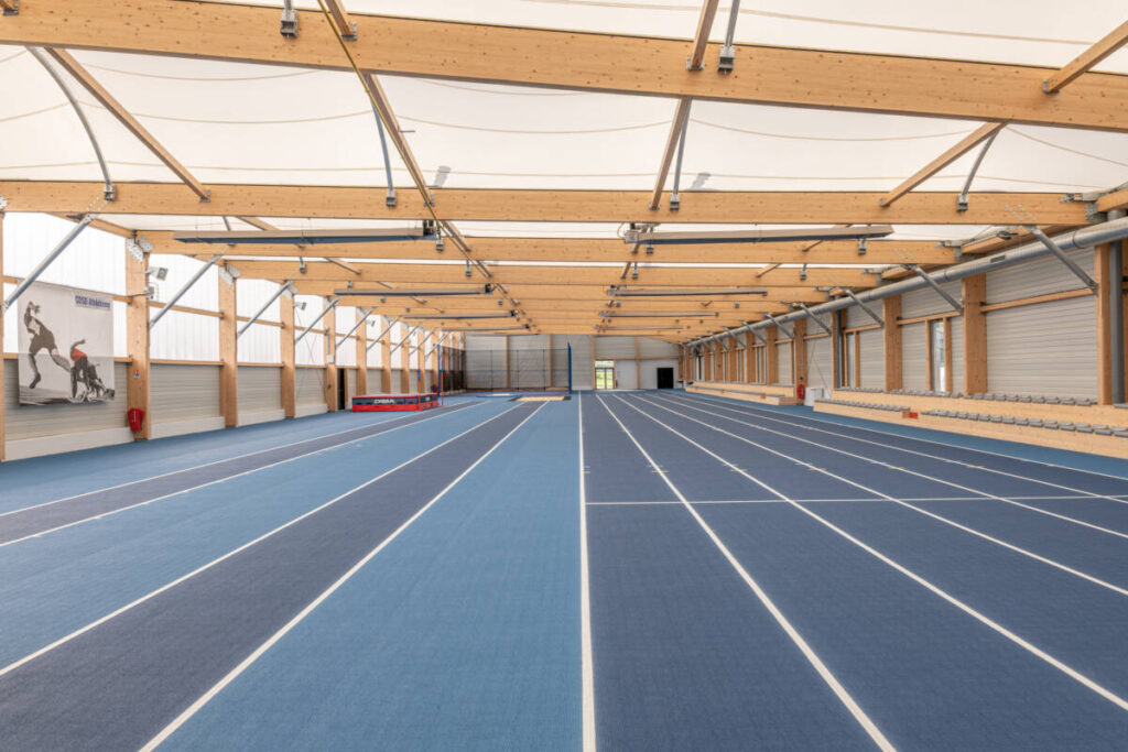 Construction of an athletic hall in Saint Dizier, France