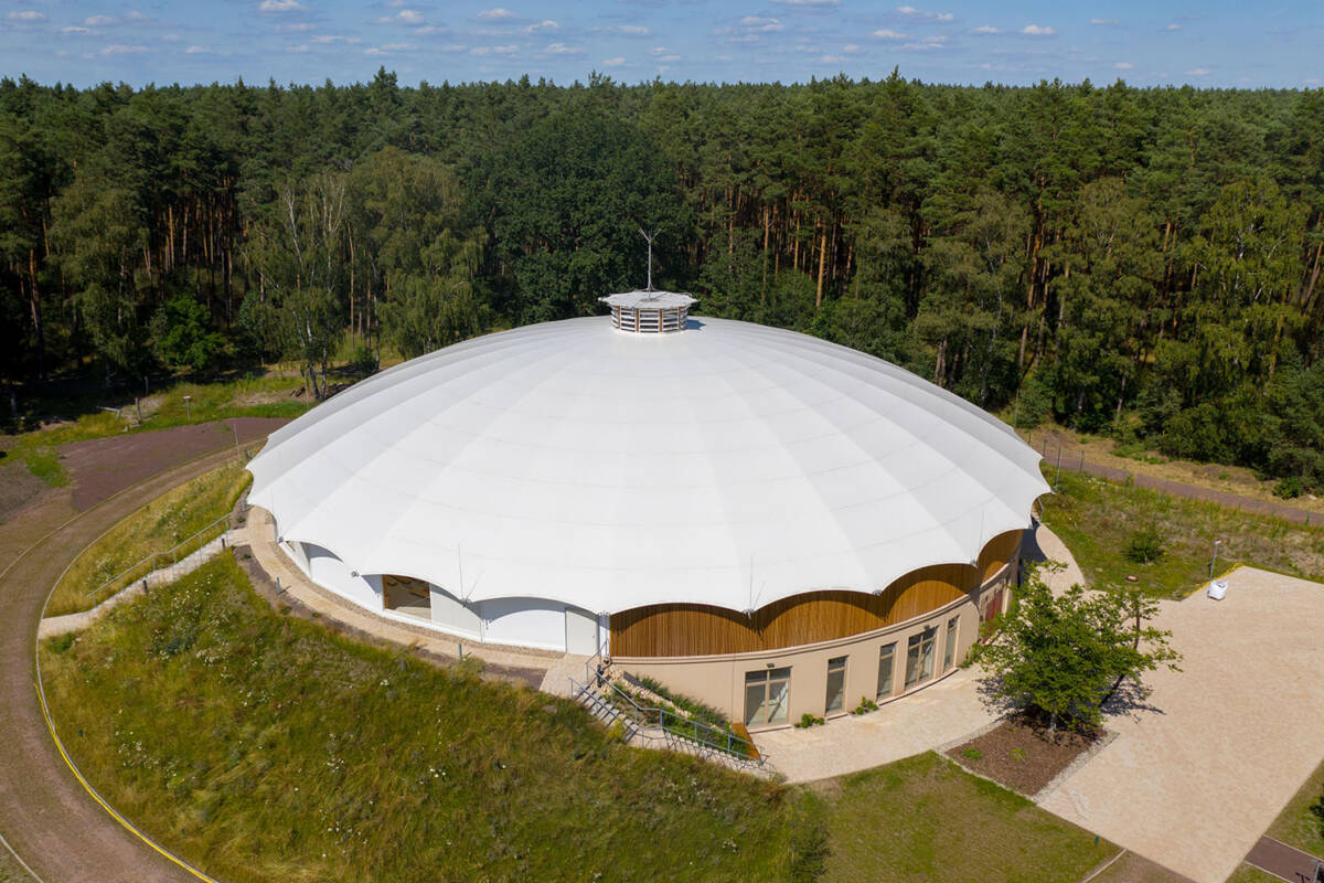 Covered amphitheater - Friedensau - Germany