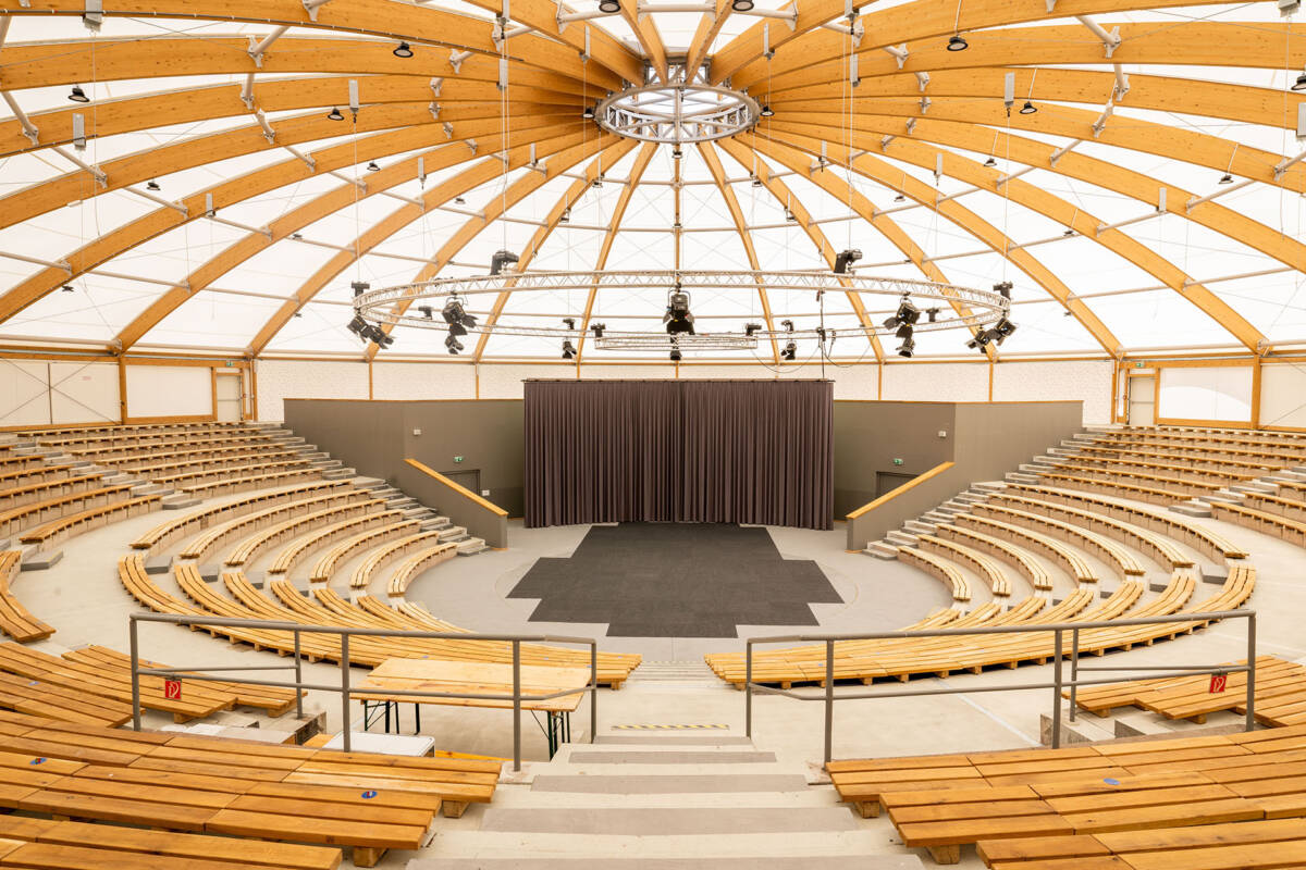 Covered amphitheater - Friedensau - Germany