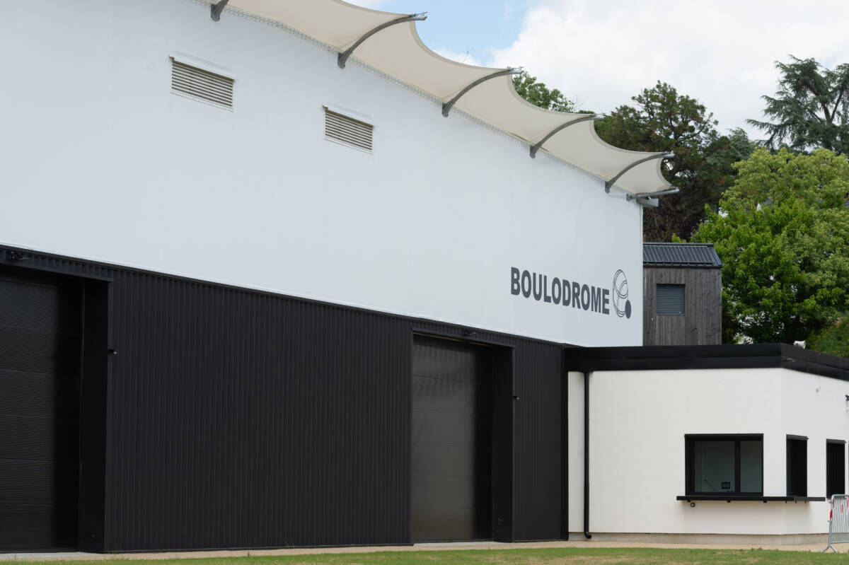 Construction of a boulodrome in Cholet