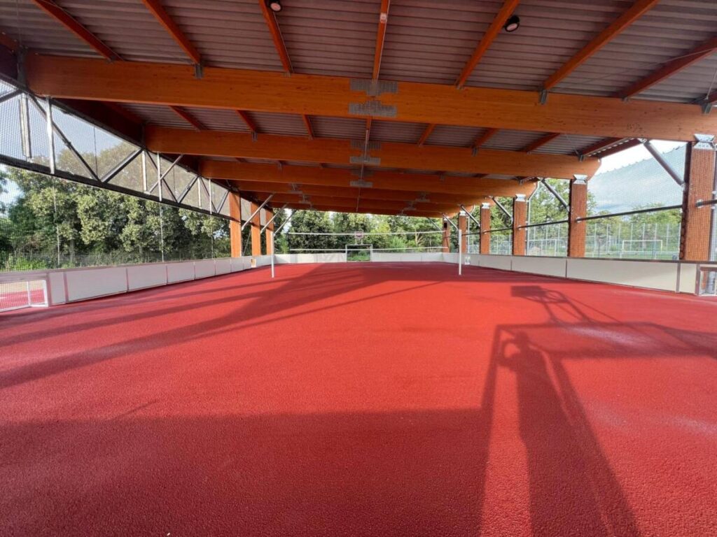 Sports canopy in Germany