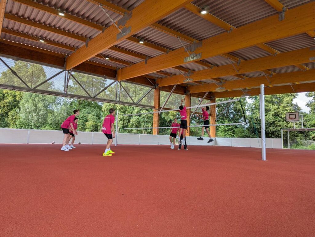 Sports canopy in Germany